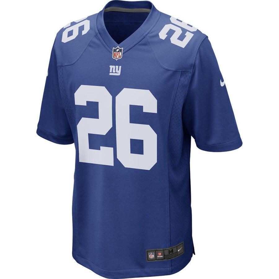 Saquon Barkley 26 New York Giants Game Jersey