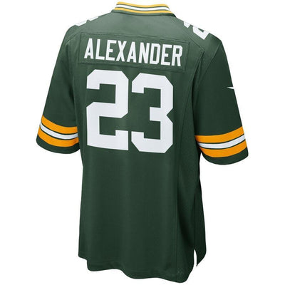 Jaire Alexander 23 Green Bay Packers Green Game Jersey