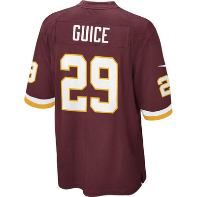 Derrius Guice 29 Washington Redskins Burgundy Game Jersey