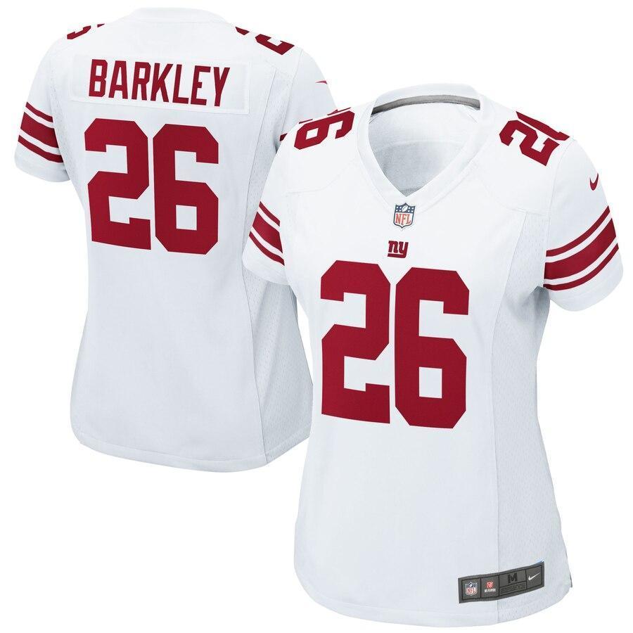Saquon Barkley 26 New York Giants Women's Royal Game Jersey