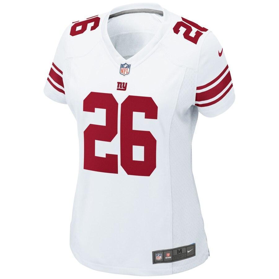 Saquon Barkley 26 New York Giants Women's Royal Game Jersey