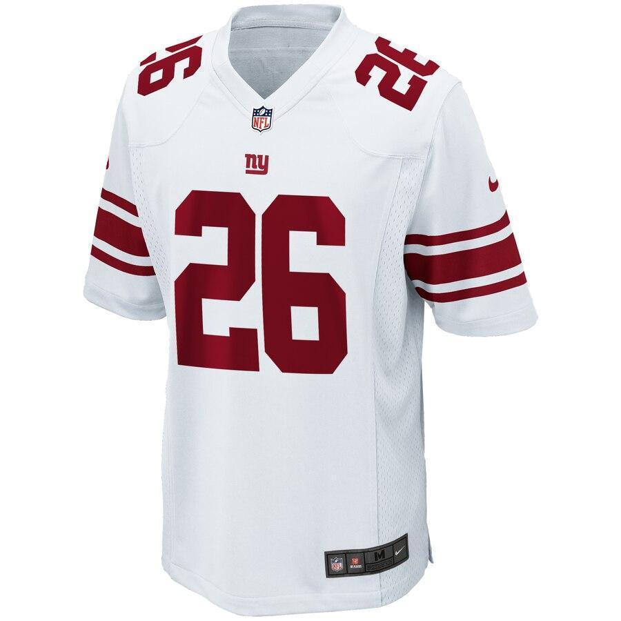 Saquon Barkley 26 New York Giants Youth Game Jersey