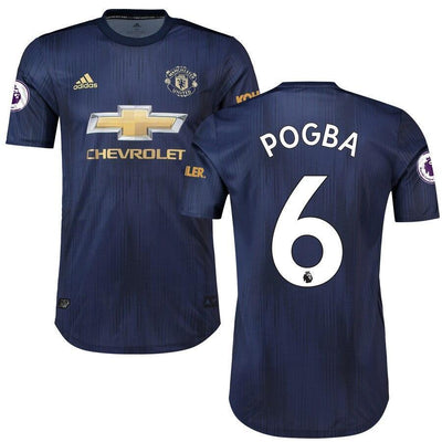 Paul Pogba Manchester United adidas 2018/19 Third Authentic Player Jersey – Navy