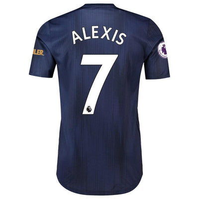 Alexis Sanchez Manchester United adidas 2018/19 Third Authentic Player Jersey – Navy
