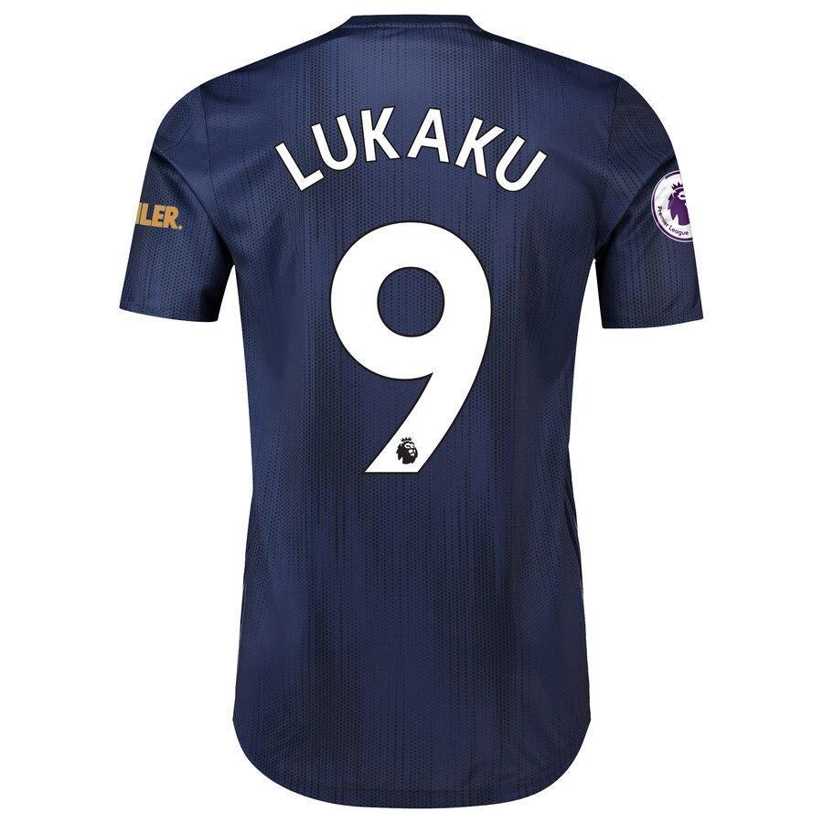 Romelu Lukaku Manchester United adidas 2018/19 Third Authentic Player Jersey – Navy