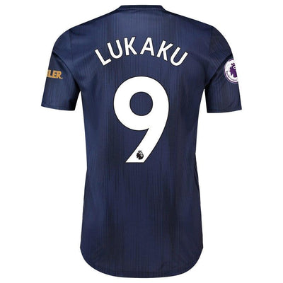 Romelu Lukaku Manchester United adidas 2018/19 Third Authentic Player Jersey – Navy