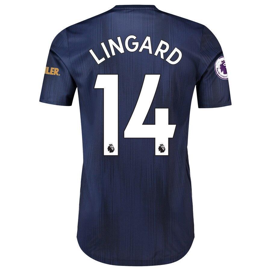 Jesse Lingard Manchester United adidas 2018/19 Third Authentic Player Jersey – Navy