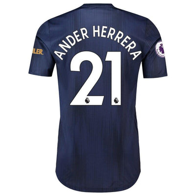Ander Herrera Manchester United adidas 2018/19 Third Authentic Player Jersey – Navy
