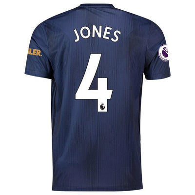 Phil Jones Manchester United adidas 2018/19 Third Replica Player Jersey – Navy