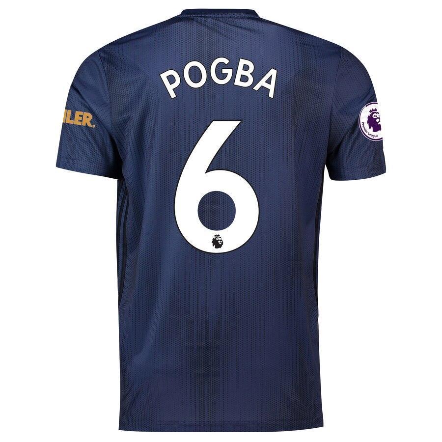 Paul Pogba Manchester United adidas 2018/19 Third Replica Player Jersey – Navy
