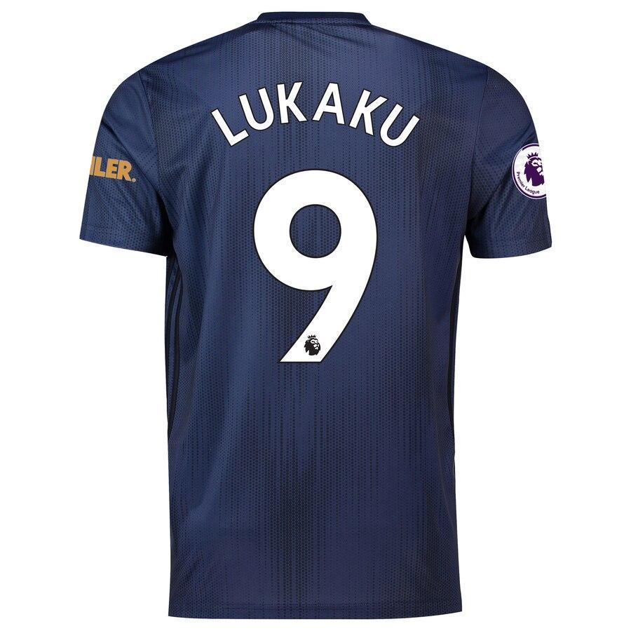 Romelu Lukaku Manchester United adidas 2018/19 Third Replica Player Jersey – Navy