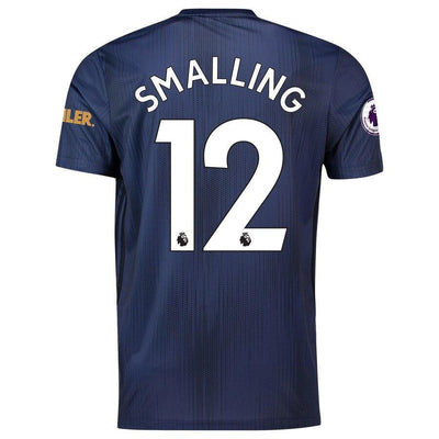 Chris Smalling Manchester United adidas 2018/19 Third Replica Player Jersey – Navy