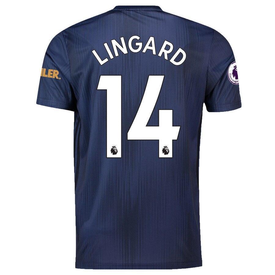 Jesse Lingard Manchester United adidas 2018/19 Third Replica Player Jersey – Navy