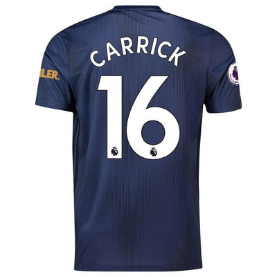Michael Carrick Manchester United adidas 2018/19 Third Replica Player Jersey – Navy