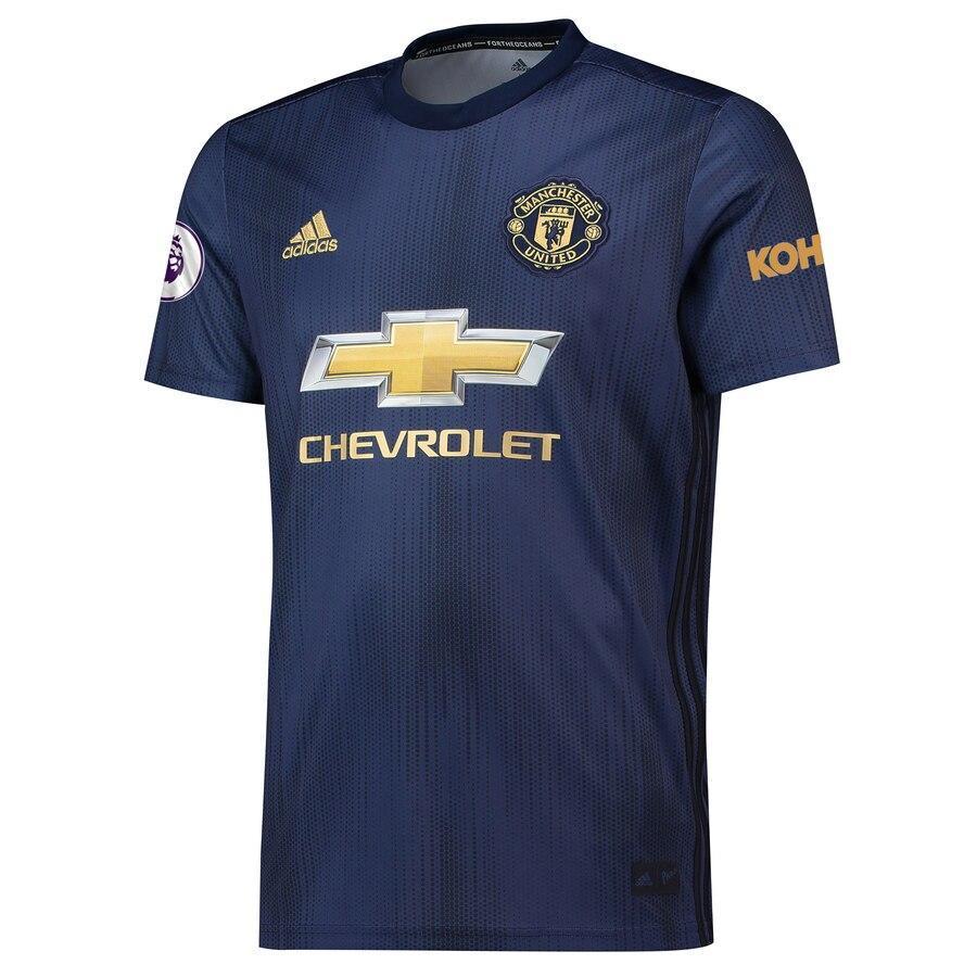 Antonio Valencia Manchester United adidas 2018/19 Third Replica Player Jersey – Navy