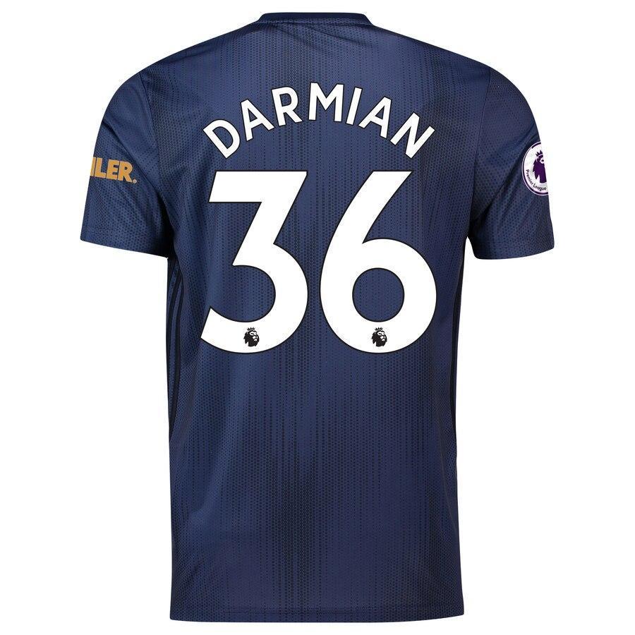 Matteo Darmian Manchester United adidas 2018/19 Third Replica Player Jersey – Navy