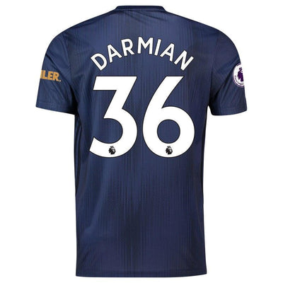Matteo Darmian Manchester United adidas 2018/19 Third Replica Player Jersey – Navy
