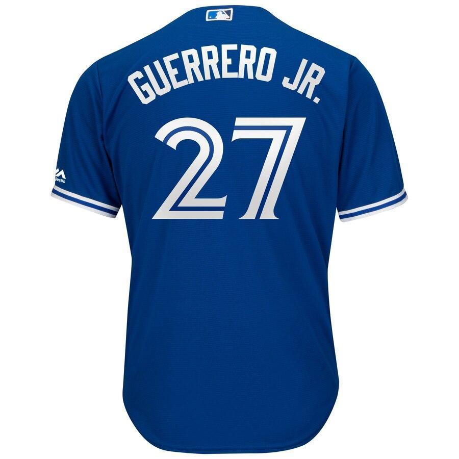 Vladimir Guerrero Jr. 27 Toronto Blue Jays Alternate Official Cool Base Player Jersey - Royal