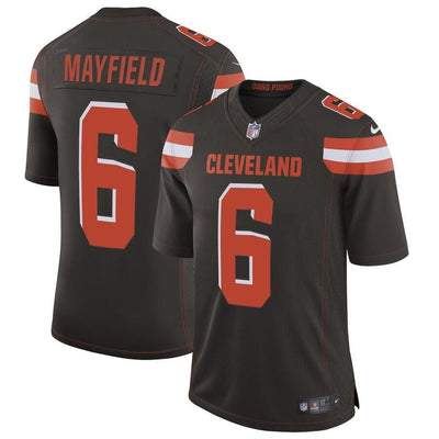 Baker Mayfield 6 Cleveland Browns Speed Machine Limited Jersey