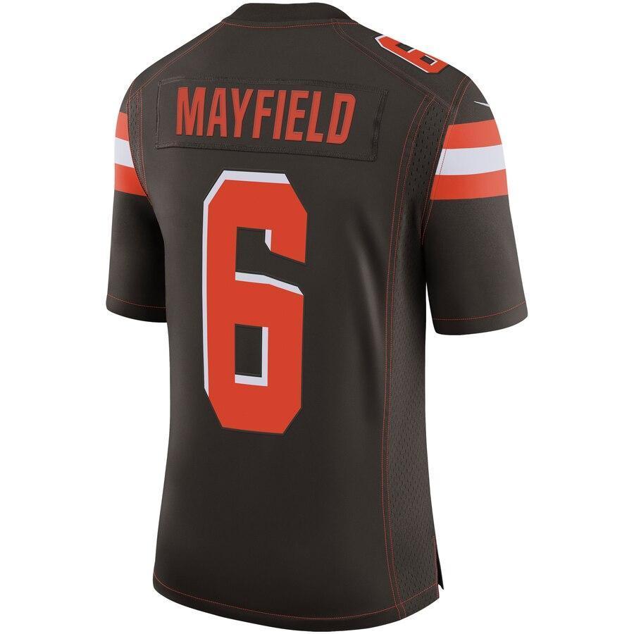 Baker Mayfield 6 Cleveland Browns Speed Machine Limited Jersey