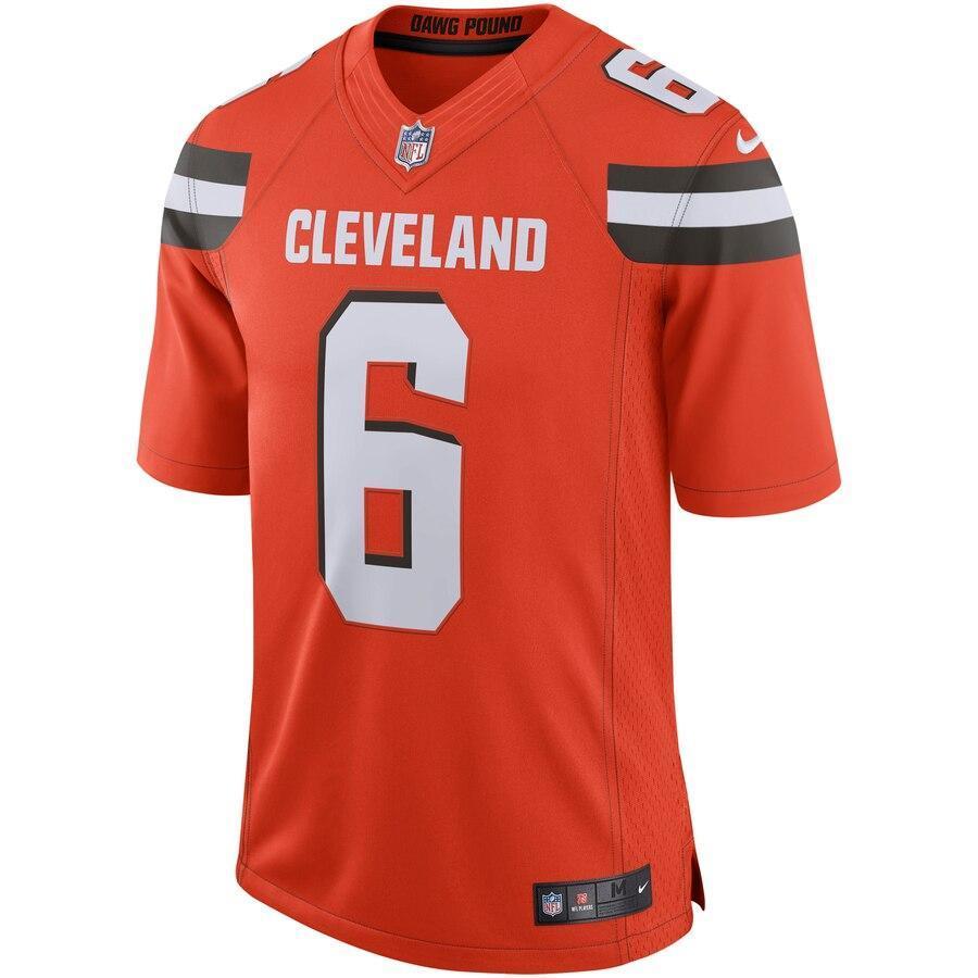 Baker Mayfield 6 Cleveland Browns Speed Machine Limited Jersey