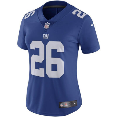 Saquon Barkley 26 New York Giants Women's Royal Vapor Untouchable Limited Jersey