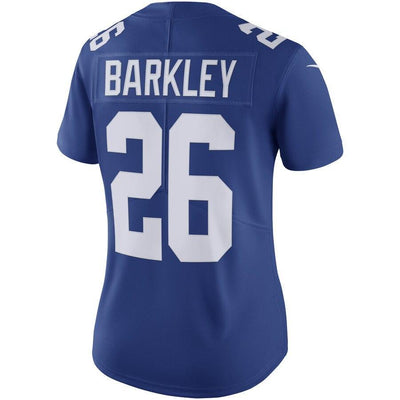 Saquon Barkley 26 New York Giants Women's Royal Vapor Untouchable Limited Jersey