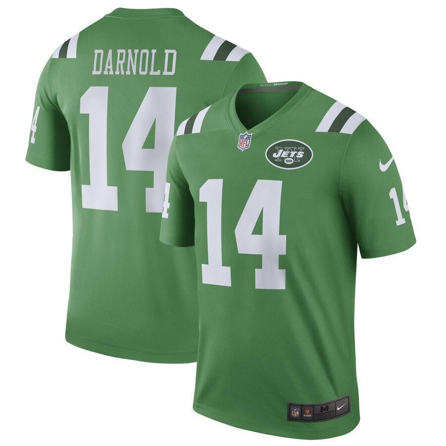 Sam Darnold 14 New York Jets Stealth Rush Legend Jersey