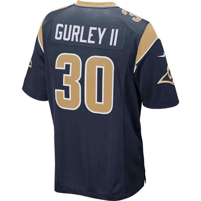 Todd Gurley II 30 Los Angeles Rams Player Game Jersey