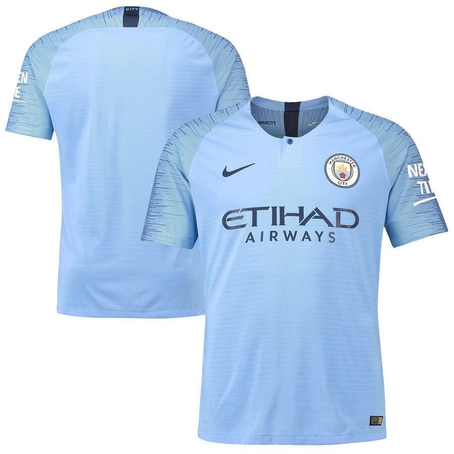 Manchester City Nike 2018/2019 Authentic Home Jersey – Blue