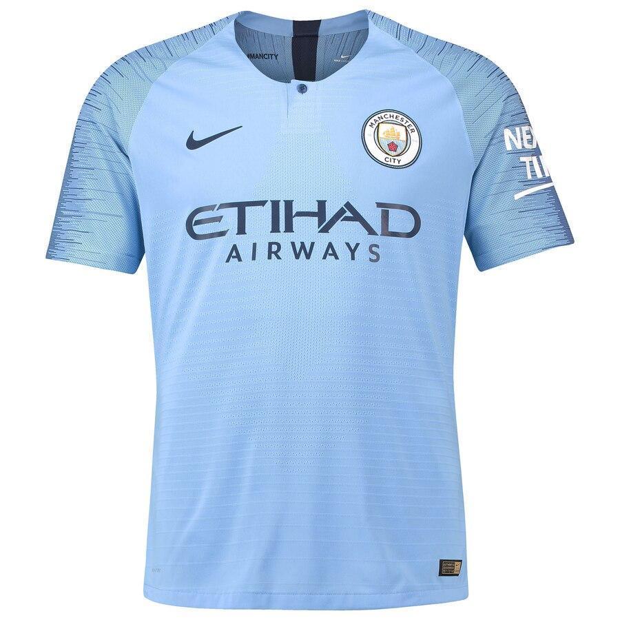 Manchester City Nike 2018/2019 Authentic Home Jersey – Blue