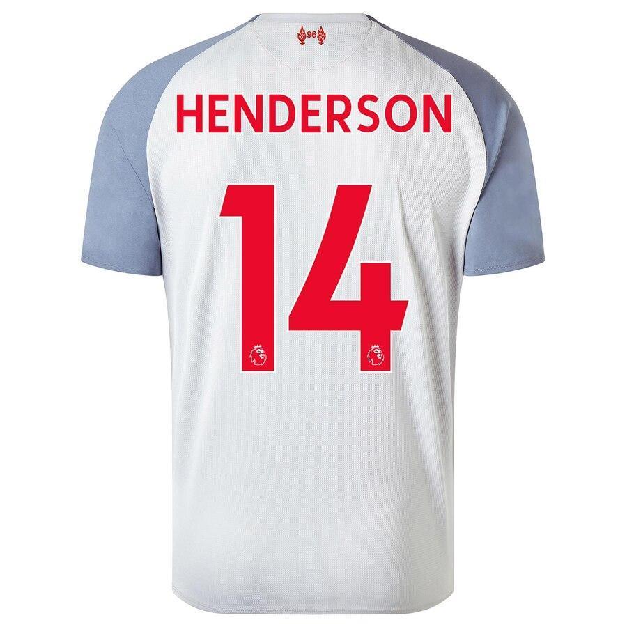 Jordan Henderson Liverpool New Balance Youth 2018/19 Third Replica Player Jersey – Gray
