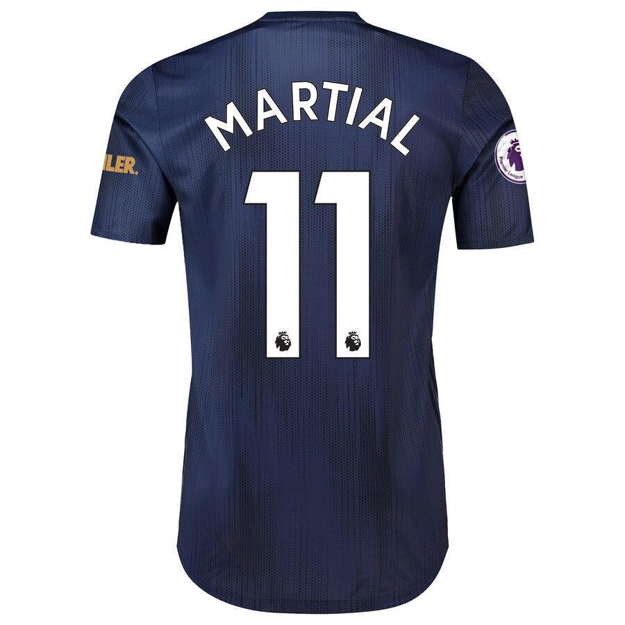 Anthony Martial Manchester United adidas 2018/19 Third Authentic Player Jersey – Navy