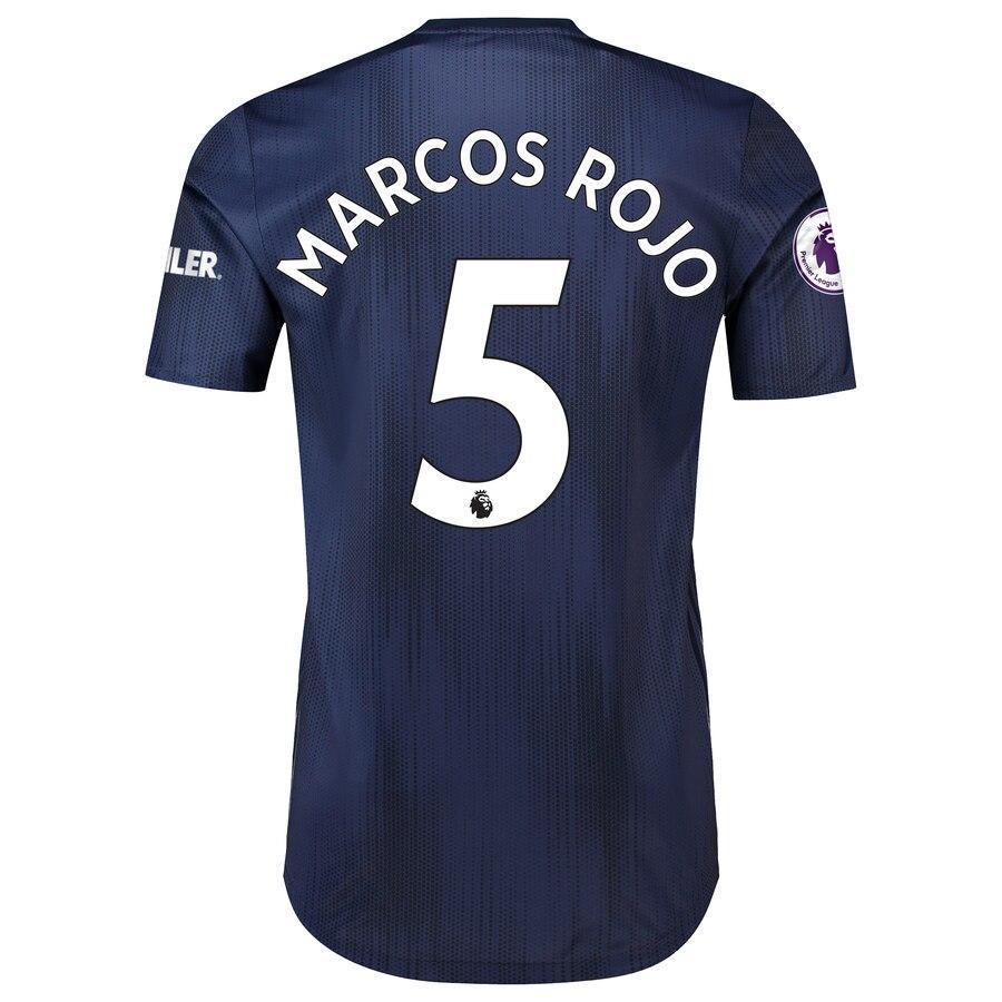Marcos Rojo Manchester United adidas 2018/19 Third Authentic Player Jersey – Navy