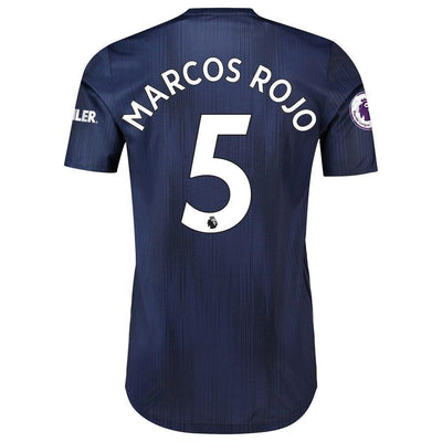 Marcos Rojo Manchester United adidas 2018/19 Third Authentic Player Jersey – Navy