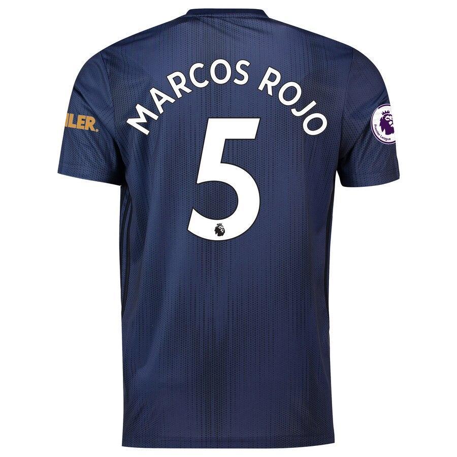 Marcos Rojo Manchester United adidas 2018/19 Third Replica Player Jersey – Navy