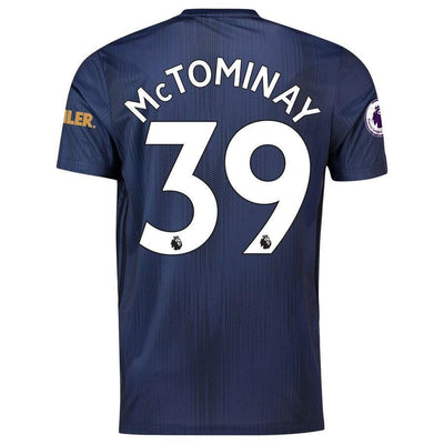 Scott McTominay Manchester United adidas 2018/19 Third Replica Player Jersey – Navy