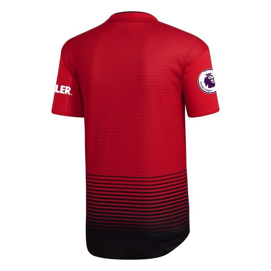 Manchester United adidas 2018/19 Home Authentic Patch Jersey – Red