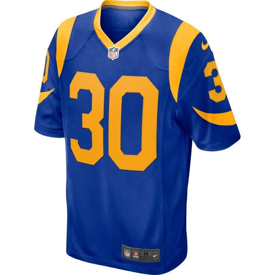 Todd Gurley II 30 Los Angeles Rams Player Game Jersey