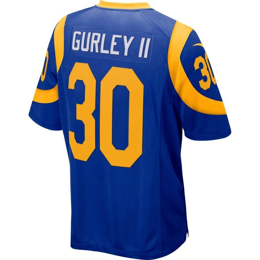 Todd Gurley II 30 Los Angeles Rams Player Game Jersey