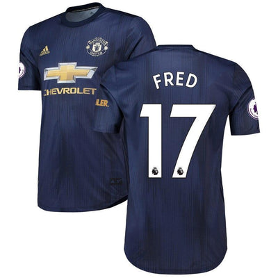Fred Manchester United adidas 2018/19 Third Authentic Player Jersey – Navy