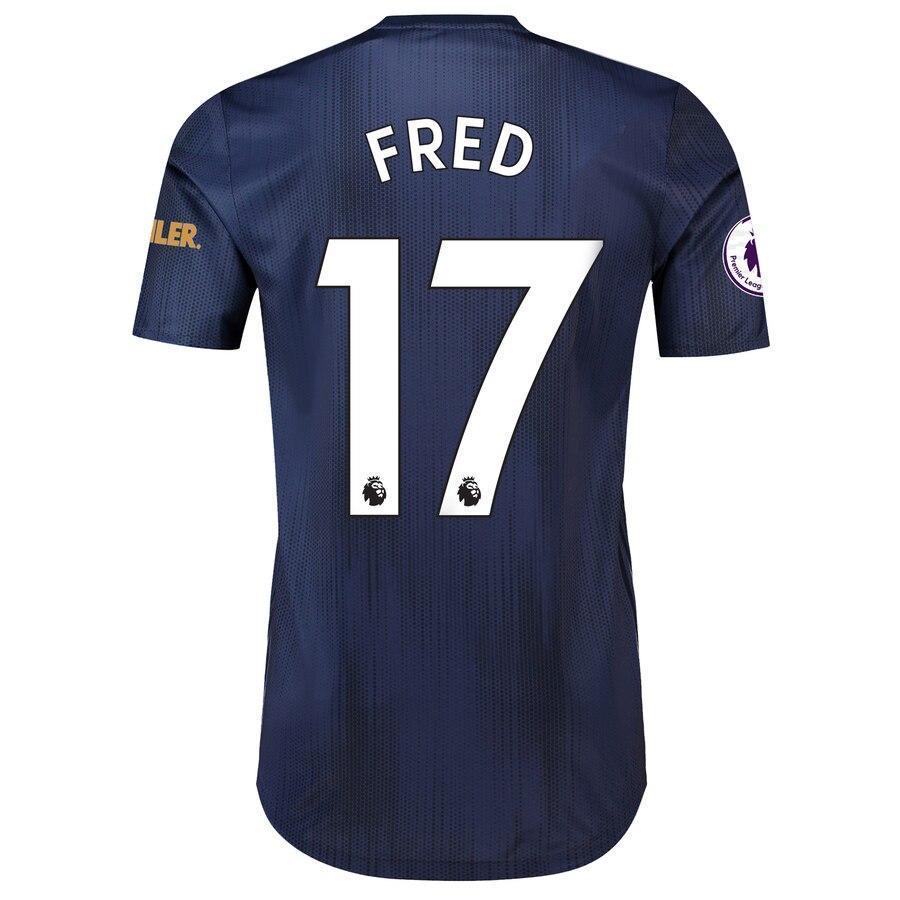 Fred Manchester United adidas 2018/19 Third Authentic Player Jersey – Navy