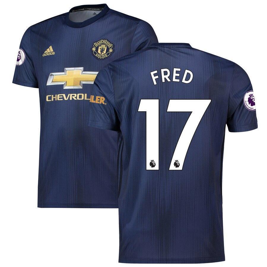 Fred Manchester United adidas 2018/19 Third Replica Player Jersey – Navy