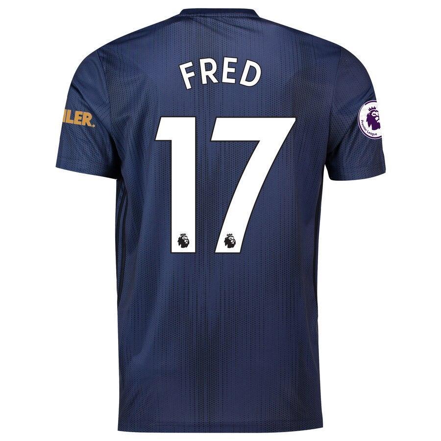 Fred Manchester United adidas 2018/19 Third Replica Player Jersey – Navy