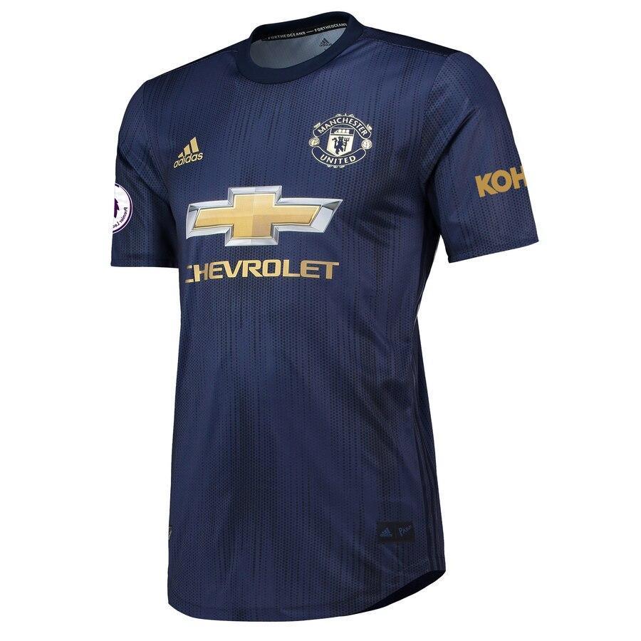 Marcus Rashford Manchester United adidas 2018/19 Third Authentic Player Jersey – Navy