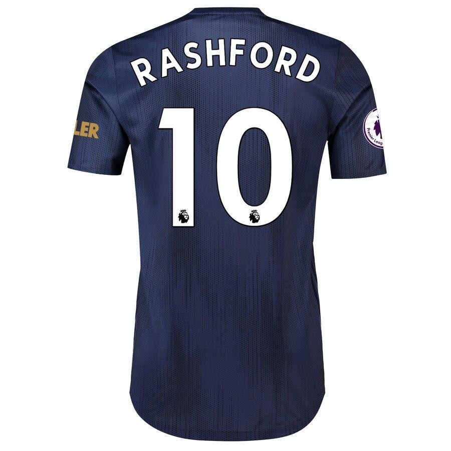 Marcus Rashford Manchester United adidas 2018/19 Third Authentic Player Jersey – Navy
