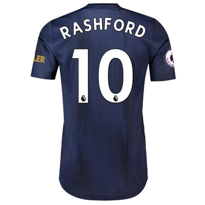Marcus Rashford Manchester United adidas 2018/19 Third Authentic Player Jersey – Navy