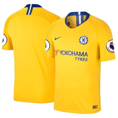 Chelsea Nike 2018/19 Away Authentic Vapor Match Patch Jersey – Yellow