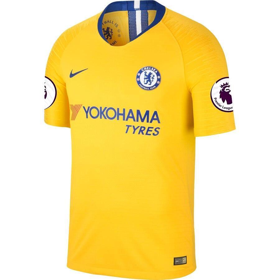 Chelsea Nike 2018/19 Away Authentic Vapor Match Patch Jersey – Yellow