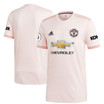 Manchester United adidas 2018/19 Away Replica Patch Jersey – Coral